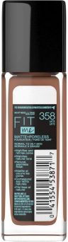 Maybelline New York Fit Me Matte & Poreless Foundation 358 Latte
