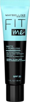 Maybelline Fit Me Matte + Poreless Matifying Primer Normal To Oily Skin Spf 20 30ml