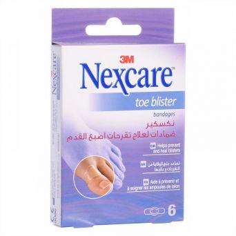 Nexcare Toe Blister Bandage, TBB-6, 6's