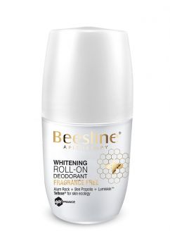 Beesline Whitening Roll-On Deodorant - Fragrance Free 50ml