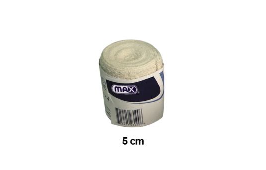 Max Cotton Crepe Bandage, 5cmx4.5m
