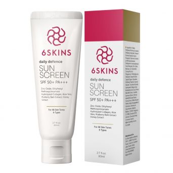 6Skins Daily Defence Sunscreen Spf 50+ 80 ml