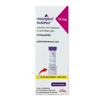 Mounjaro KwikPen 10 mg / 0.6 mL box – tirzepatide injection pen UAE