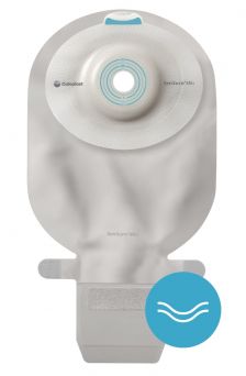 SenSura Mio - BodyFit Technology  - deep convex - 1 piece system -  open bag - - with circle filter 430 - maxi -Cuttable size 10-43mm