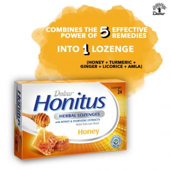 Dabur Honitus Herbal Lozenges Honey
