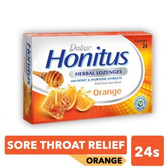Dabur Honitus Herbal Lozenges Orange