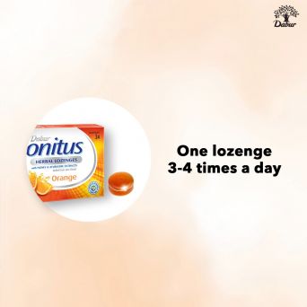 Dabur Honitus Herbal Lozenges Orange
