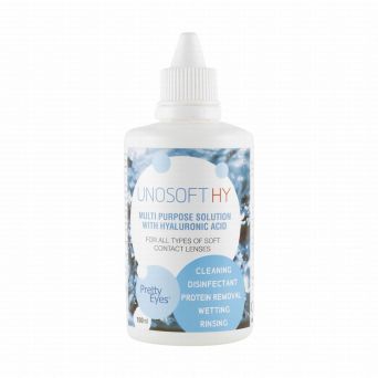 Unosoft HY Multi-Purpose Solution with Hyaluronic Acid 100ml