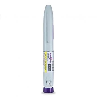 Mounjaro KwikPen 2.5 mg/0.6 mL pen front view – once-weekly tirzepatide injection UAE