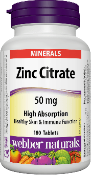 Zinc Citrate 50mg Tablet 180's