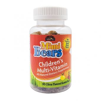 21st Century Mimi Bears Multi Vitamin Gummies – Bear-Shaped Children’s Multivitamins with Natural Fruit Flavors