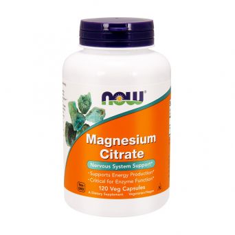 Now Foods Magnesium Citrate 120 Capsules
