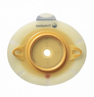 Sensura Click, Standard Flat Base Plate With Belt Ears, Double-Layer Adhesive, 50mm, 100210