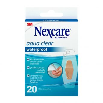 3M Nexcare Waterproof Bandages 20's