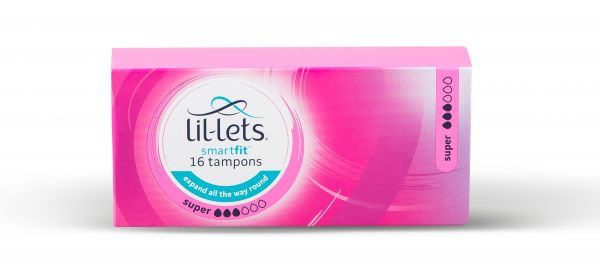 Lil-Lets Non Applicator Super Tampon 16's