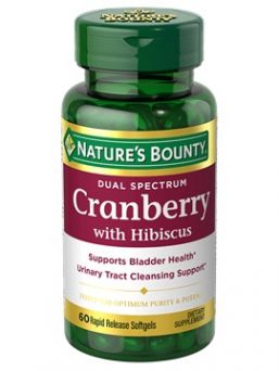 Nature's Bounty Cranberry With Hibiscus Softgel