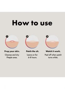 Step-by-step instructions on how to prep, patch, and treat breakouts using the hero mighty patch duo 12's for a 24 hour pimple treatment.