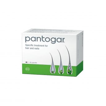 Pantogar capsules. Specific treatment for hair and nails