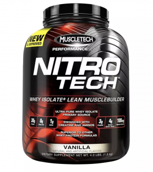 Muscle Tech Performance Series Nitrotech Vanilla 4lb