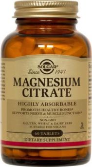 Solgar Magnesium Citrate 60 Tablets