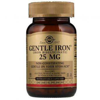 Solgar Gentle Iron 90 Vegetable Capsules