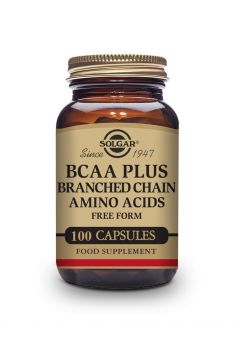 Solgar Bcaa Plus (Branched Chain Amino Acids) Vegetable Capsules