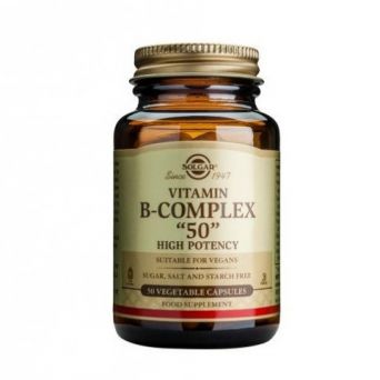 Solgar B-Complex '50' Vegetable Capsules 50's