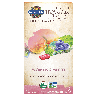 Garden of Life Mykind Organics Women's Multi 60 Vegan Tablets