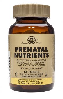 Prenatal Nutrients 120 Tablets