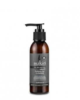 Sukin Oil Blncing Charcoal Purifyng Gel Cleanser 125ml