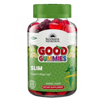 Sunshine Nutrition Good Gummies Slim Caramel Flavor Gummies 60's