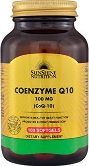 Sunshine Nutrition Coenzyme Q10 100 mg Softgel 100'S