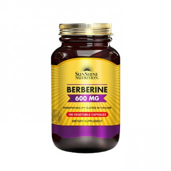 Sunshine Nutrition Berberine 600 mg Vegetable Capsule 100's
