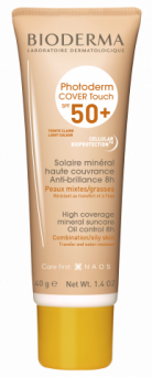 Bioderma Photoderm Cover Touch Spf 50+ Light Colour 40gr