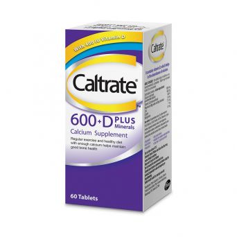 Caltrate 600 With Vitamin D Plus Minerals 60'S
