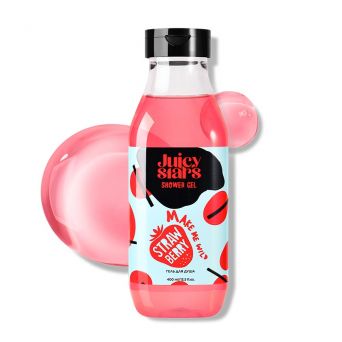Juicy Stars Shower Gel Make Wild Strawberry 400 ml