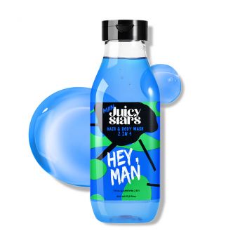 Juicy Stars 2 In 1 Hair And Body Wash Hey Man 400 ml