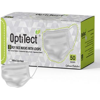 Disposable Face Mask White 50's
