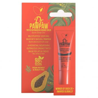 778.1000619 Dr. Pawpaw Tinted Outrageous Orange Balm 10 ml