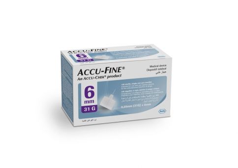Accu-Chek Pen Needles 0.25mm 31Gx6mm