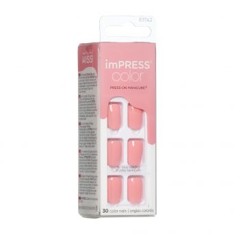Kiss Impress Color Nails Pretty Pink Kimc003C