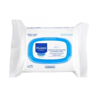 Mustela Cleansing Wipes 25's