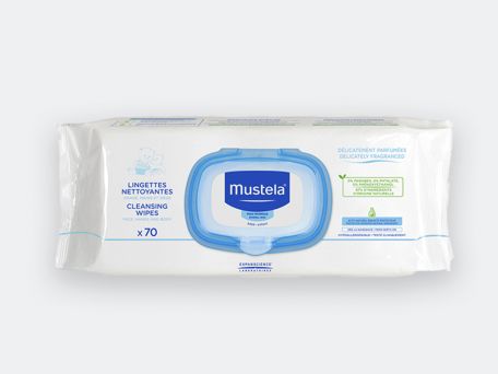 Mustela Cleansing Wipes 70's
