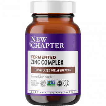 New Chapter Fermented Zinc Complex Vegetable Tablet 60'S