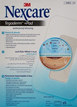Nexcare Tegaderm Pad, TP0915, 9cm X 15Cm, 5's