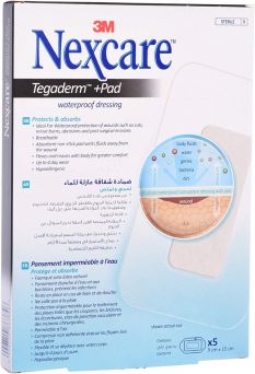 Nexcare Tegaderm Pad, TP0915, 9cm X 15Cm, 5's