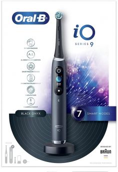 Oral-B iO Series 9 Electric Toothbrush, Black Onyx