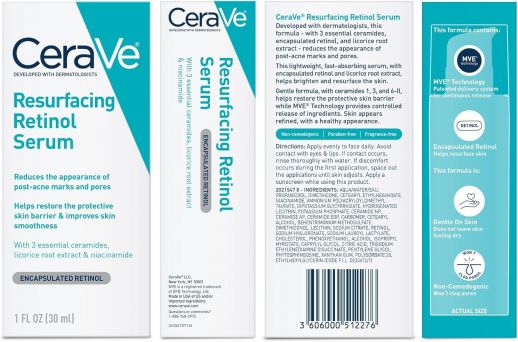 Dermatologist-developed retinol serum with ceramides – CeraVe UAE