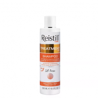 Reistill Treatment Daily Shampoo 250 ml bottle for normal and dry hair with bio sweet almond and honey extracts