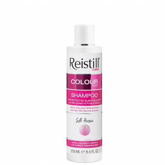 Reistill Colour Safe Shampoo with Silk Protein for coloured and damaged hair, 250 ml bottle front view